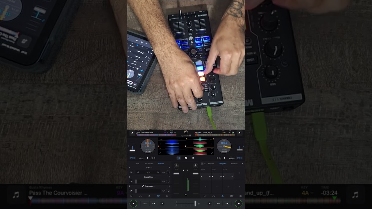 HIP HOP MINI MIX  !!!! With Reloop Mixtour Pro