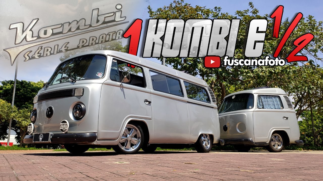 UMA KOMBI E MEIA: RARO EXEMPLAR SÉRIE PRATA RECEBE MOTOR 1.900 ASPIRADO E CARRETINHA EXCLUSIVA!