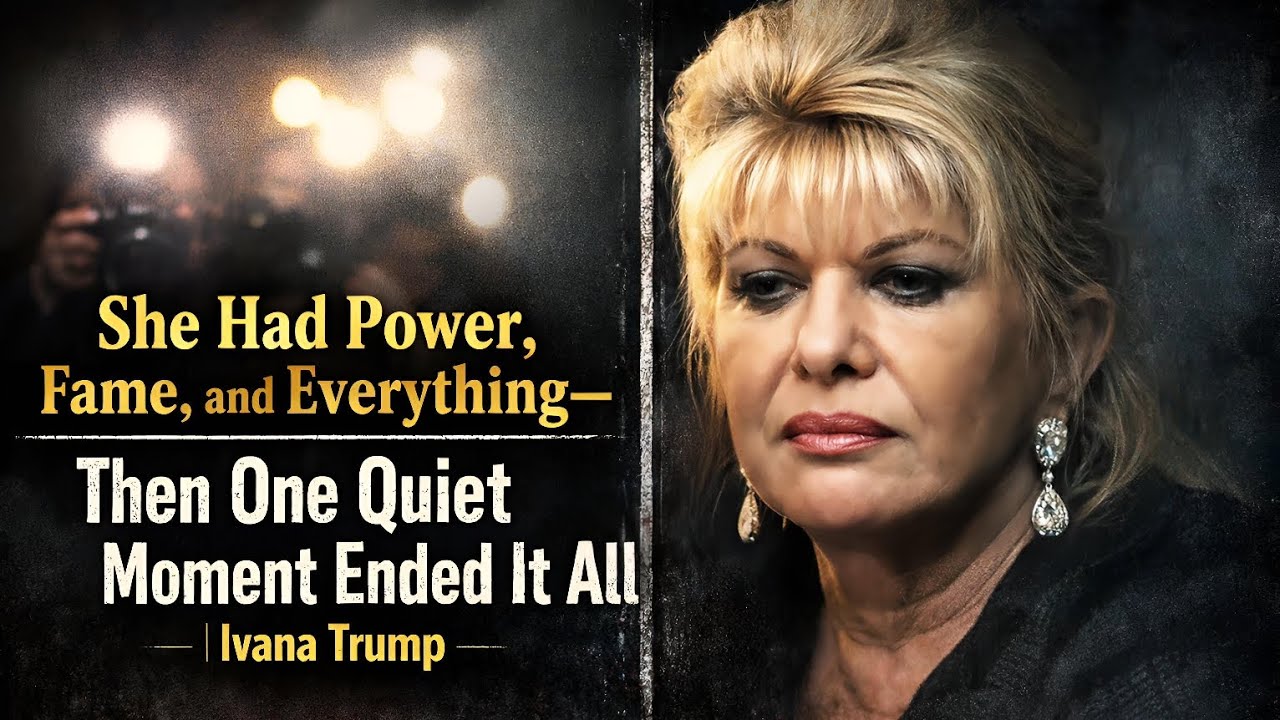 She Had Power, Fame, and Everything — Then One Quiet Moment Ended It All | Ivana Trump