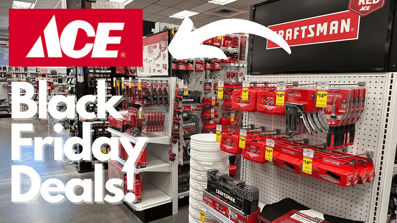 Лучшие предложения на инструменты в Черную пятницу в Ace Hardware!