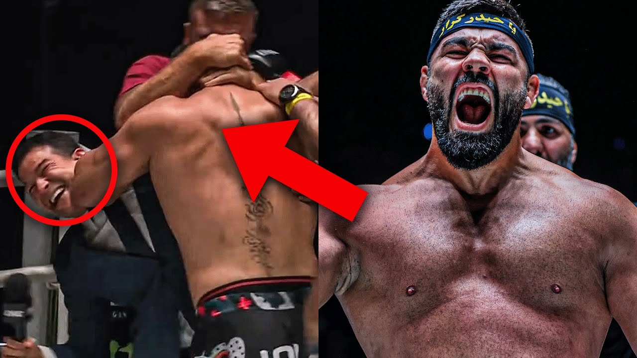 Savage Ground-And-Pound 👊😵 Amir Aliakbari 🇮🇷 CRUSHED Dustin Joynson