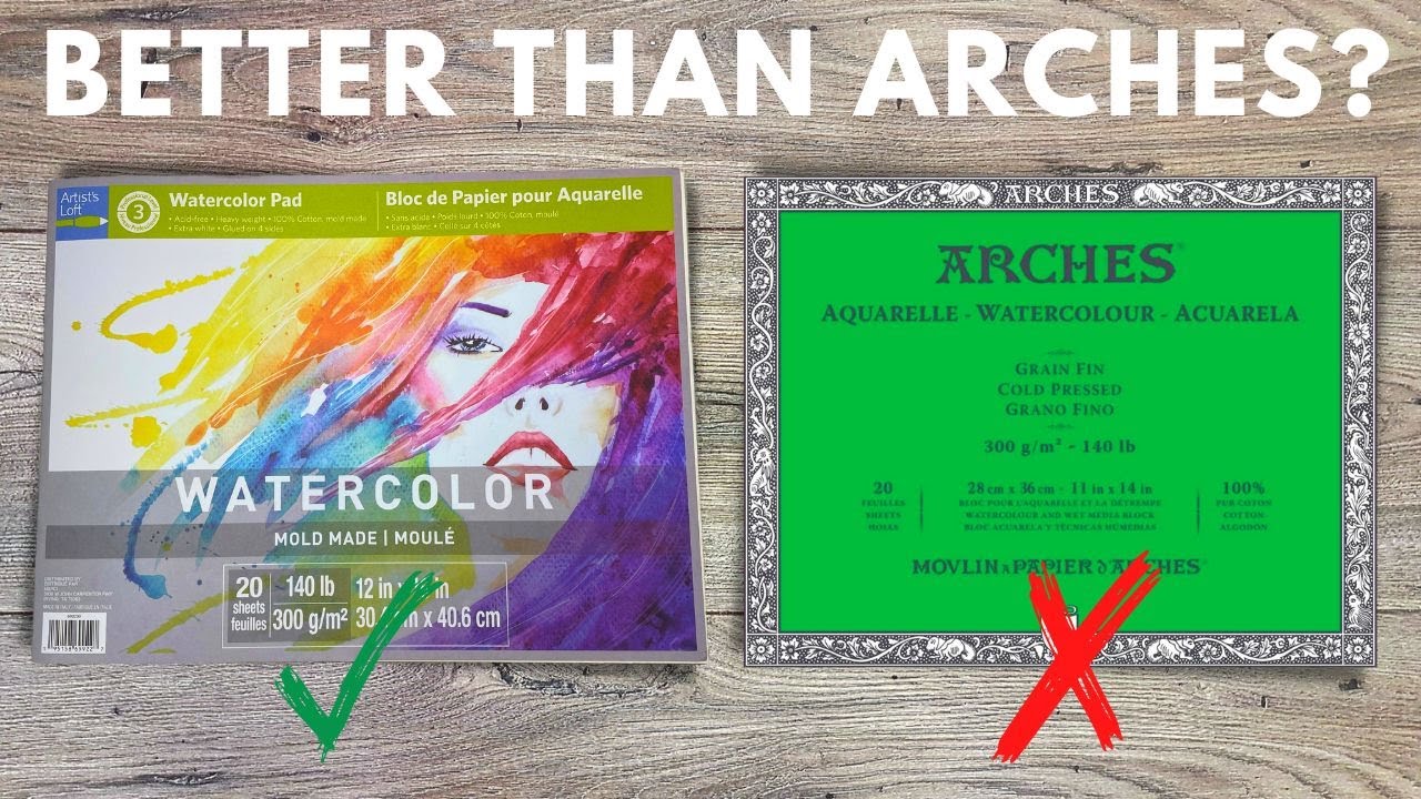 Artist Loft Watercolor Paper Review, Not Expecting This!
