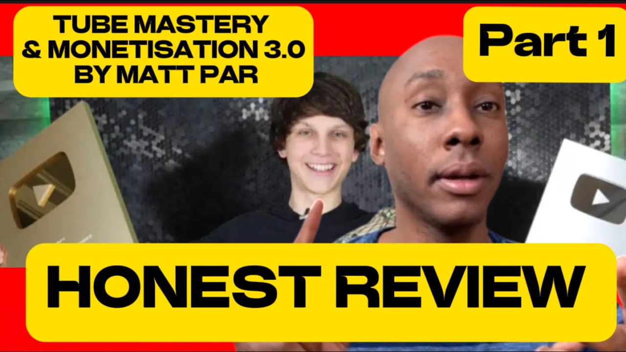 Is matt pars tubemastery and monetization worth it?
