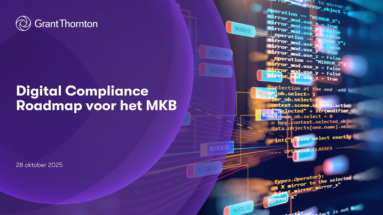 MKB Webinar Klaar voor jouw digitale compliance roadmap richting 2026