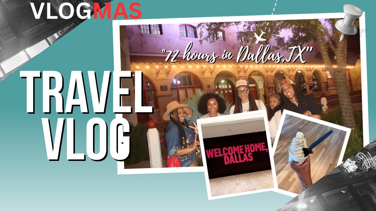 VLOGMAS DAY 13 | MINI DALLAS TRAVEL VLOG | FOOD, FUN & CITY VIEWS