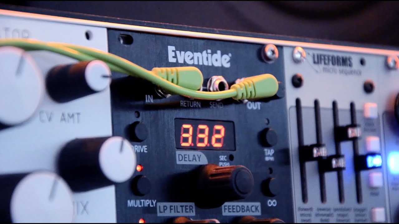 Eventide Euro DDL -Eurorack Delay module first touch.