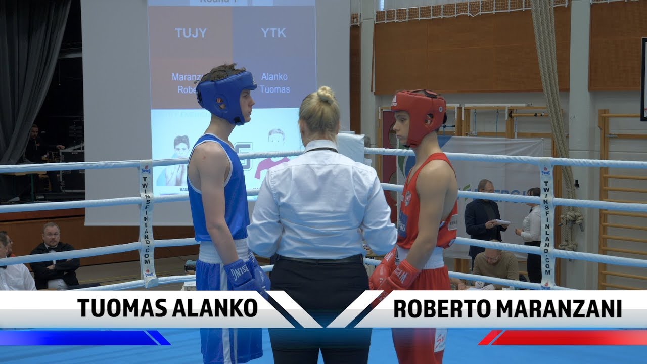 Junior SM-Nyrkkeily Lahti ALANKO vz MARANZANI