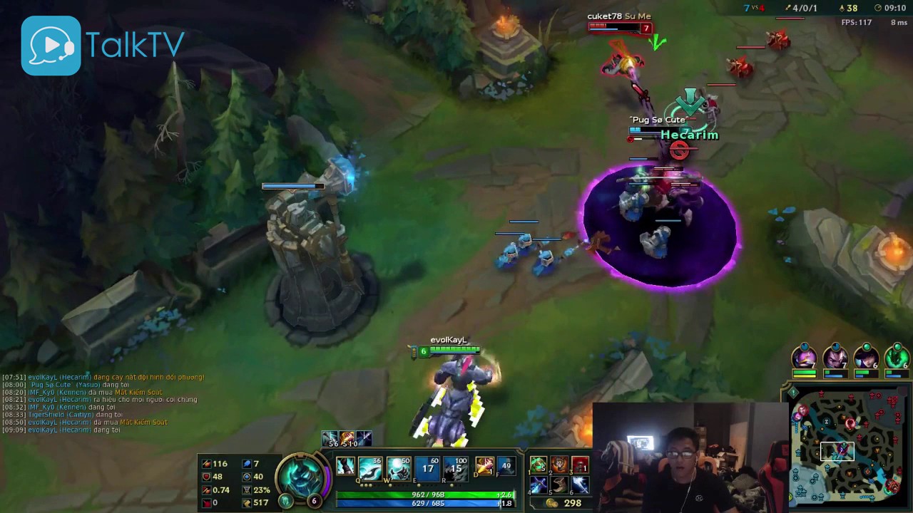 [LOL] FFQ Heaven Highlight Hecarim 1