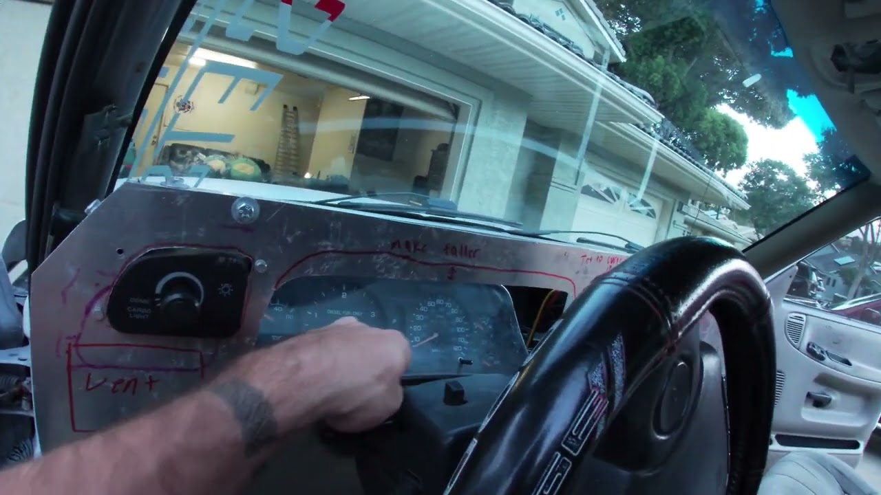 2nd gen aluminum dash build