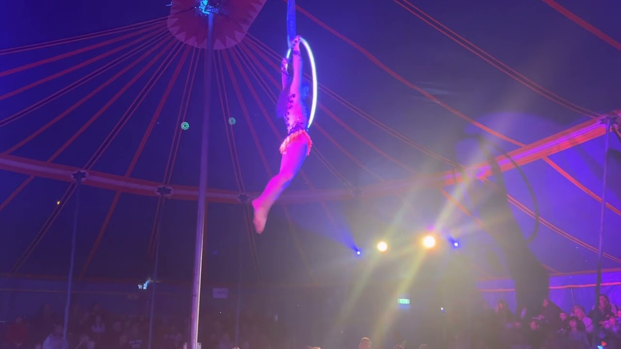 Anna Rubinshtein Aerial Hoop Circus Act