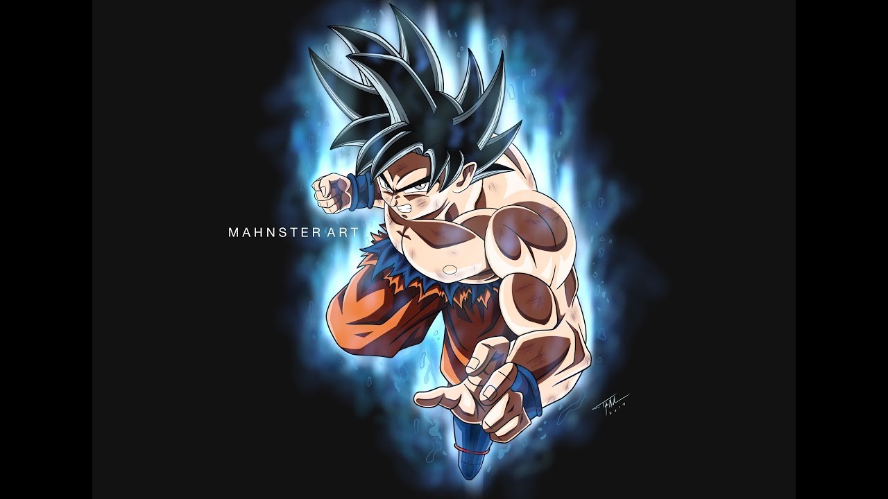 Drawing GOKU'S NEW Ultra Instinct | Limit Breaker | Dragon Ball Super | Goku vs Jiren | Mahnster Art
