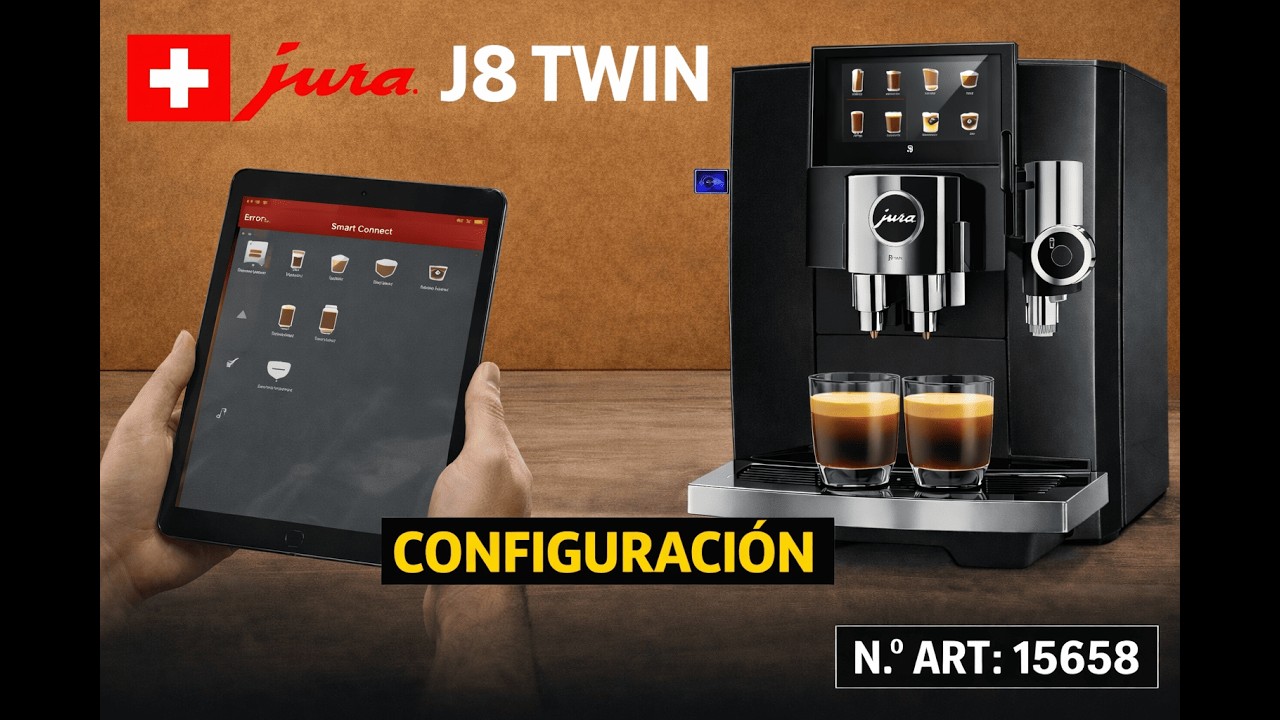 Cafetera Jura J8 TWIN  - Configuracion