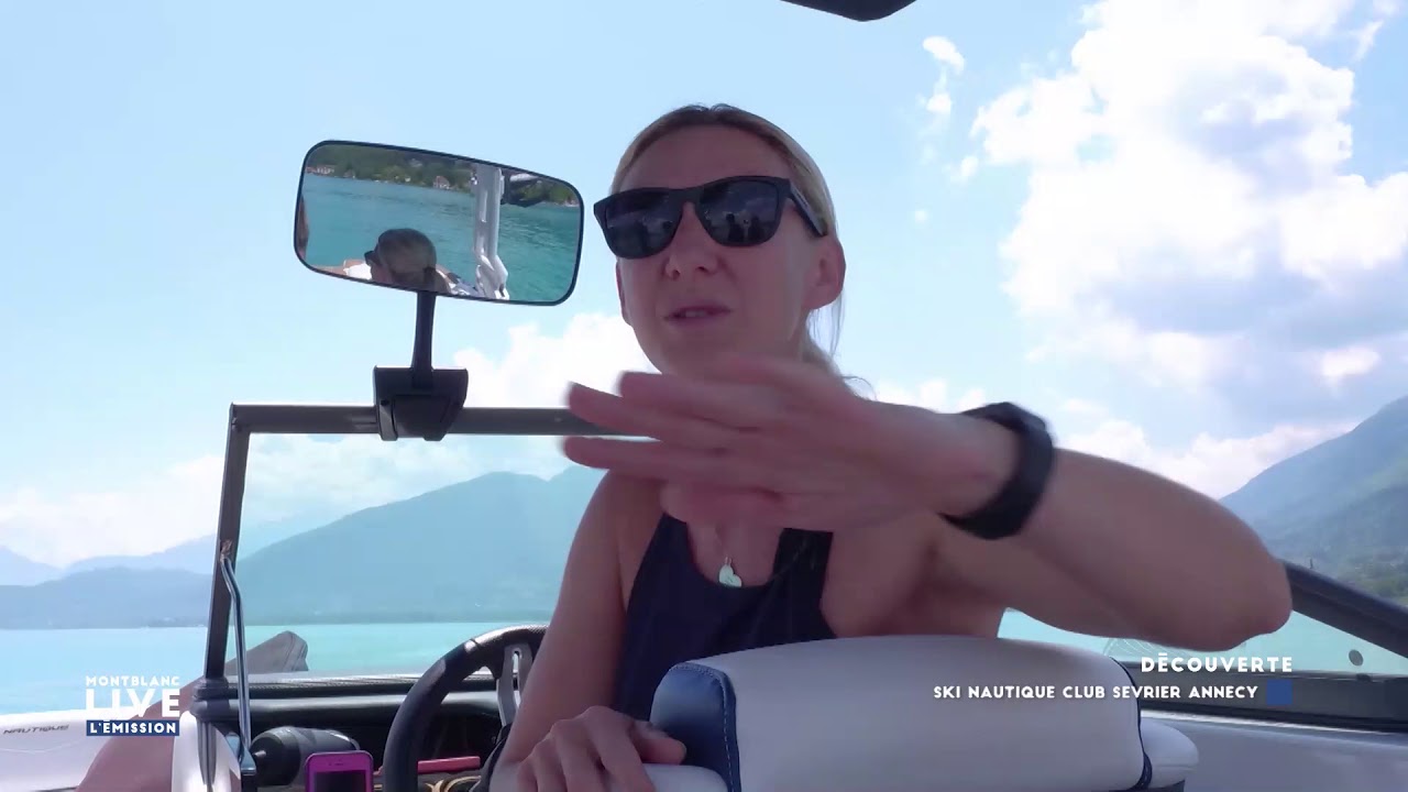 Une championne du monde de ski nautique à Sévier Annecy