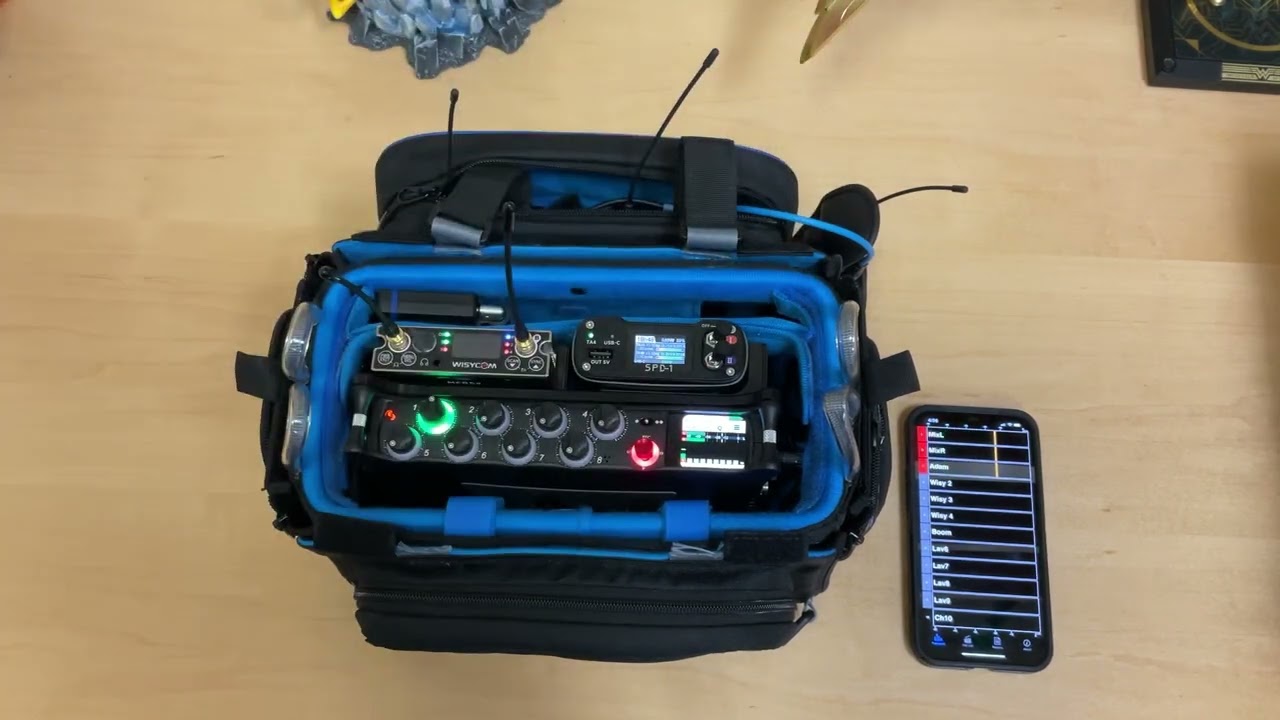 My Production Sound Bag: Sound Devices MixPre-10 II, Wisycom MCR54