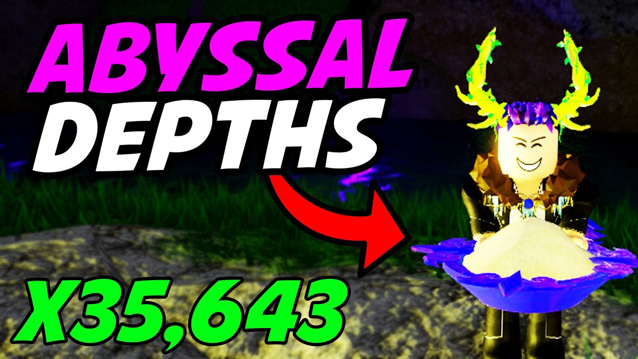 Я получил x35,643 УДАЧИ в ABYSSAL DEPTHS в Prospecting! (Roblox)