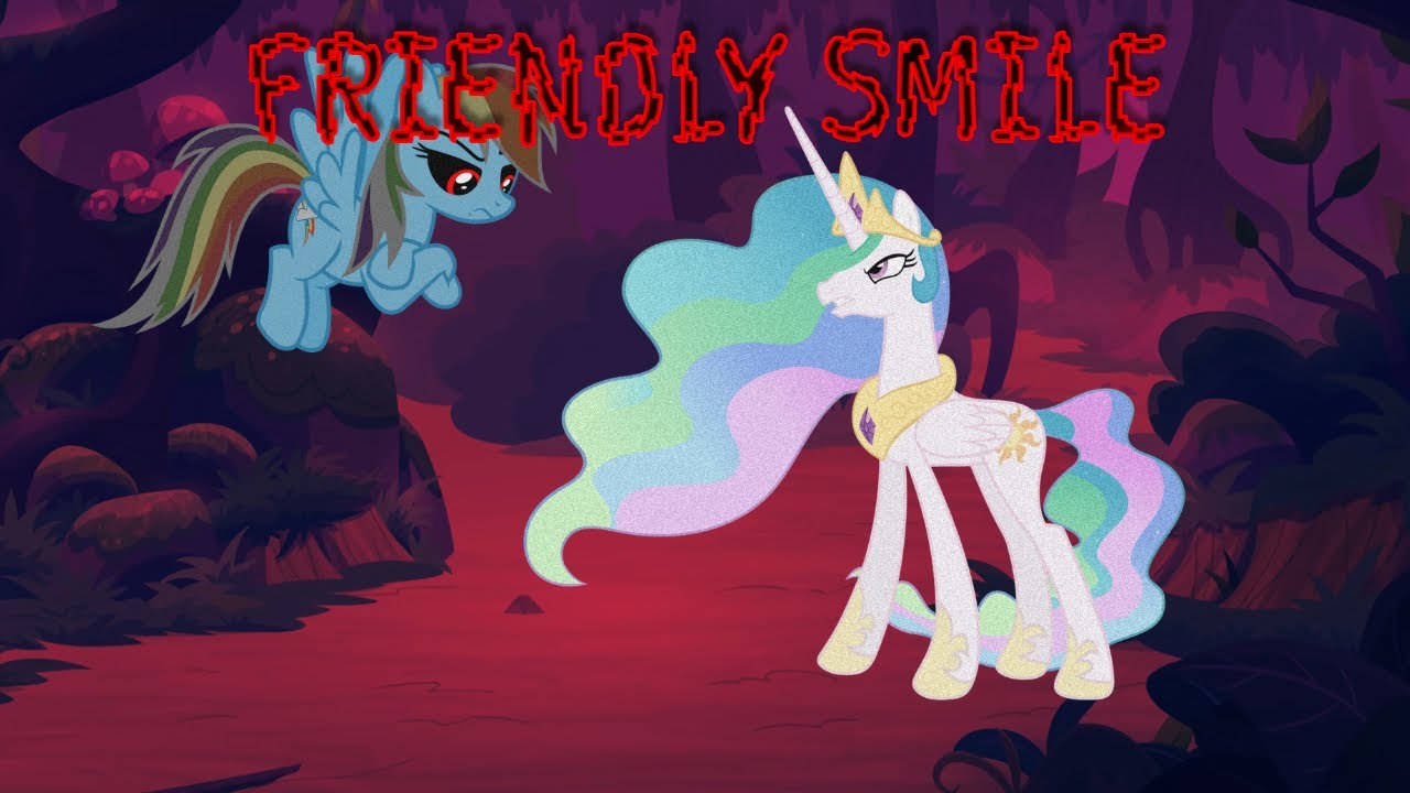 Friendly Smile - But Rainbow.Exe and Celestia Sing it [Cover]