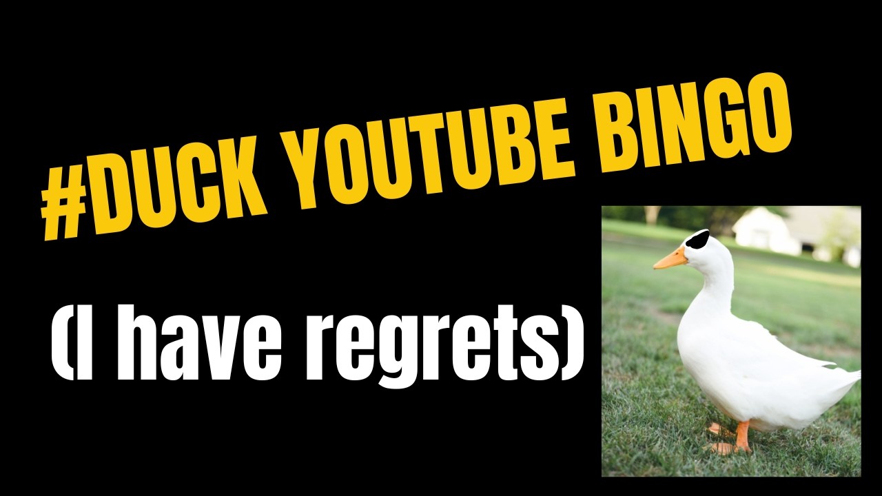 Youtube Shorts #duck BINGO! (ft. Dolan): DOLAN, A GOOD DUCK EP II