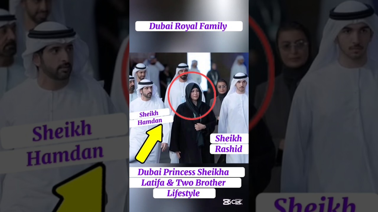 Dubai Royal Family|Dubai Princess Sheikha Latifa & Brother Sheikh Hamdan