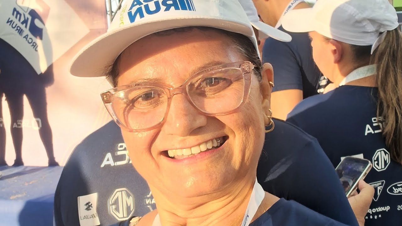 Meus Preparativos  e correndo no evento JRCA