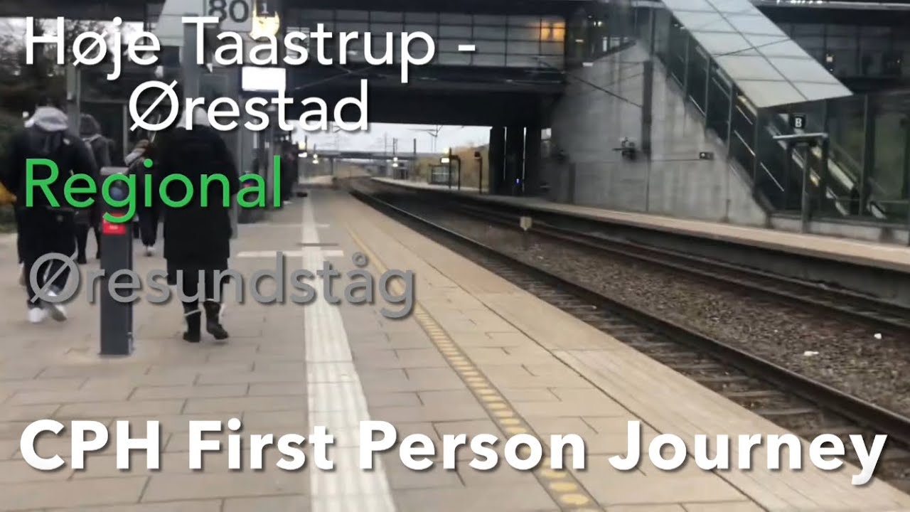 Copenhagen First Person Journey / Høje Taastrup - Ørestad via Copenhagen C #4