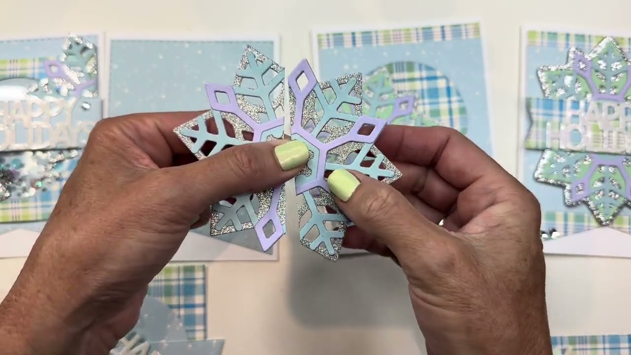 Warm Winter Shaker non-Shaker card Kit