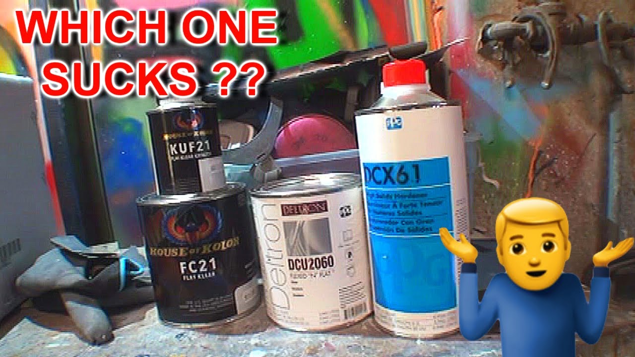 What's the BEST Clear Coat Paint I Can Use On My Car? House Of Color or PPG Flex and Flat?