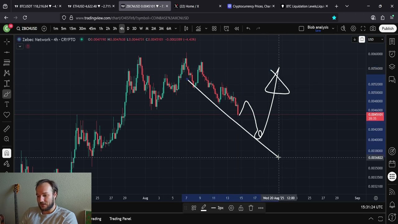 ZBCN Zebec DUMPING!!!!!!!! Key Area's To BUY THE DIP!!!!