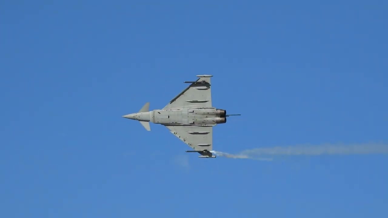 AFW 2024 Royal Saudi Air Force Eurofighter Typhoon Solo Display