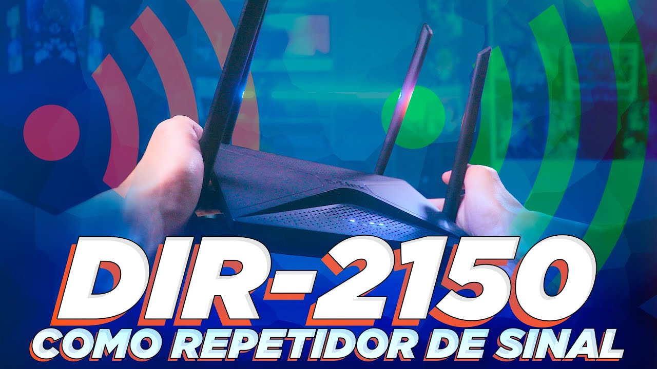 Como configurar o DIR-2150 como REPETIDOR DE SINAL!
