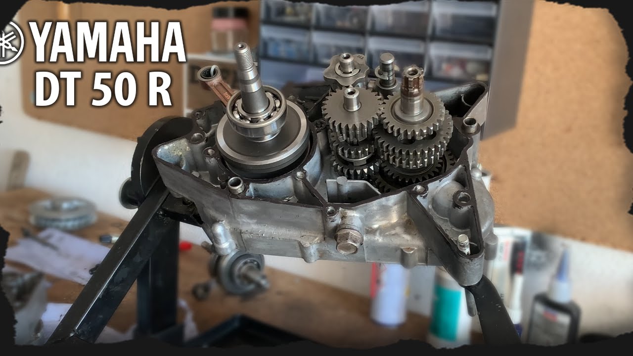 Motor kompletten aufbauen / zusammenbauen - Yamaha DT 50 R Restaurierung #03