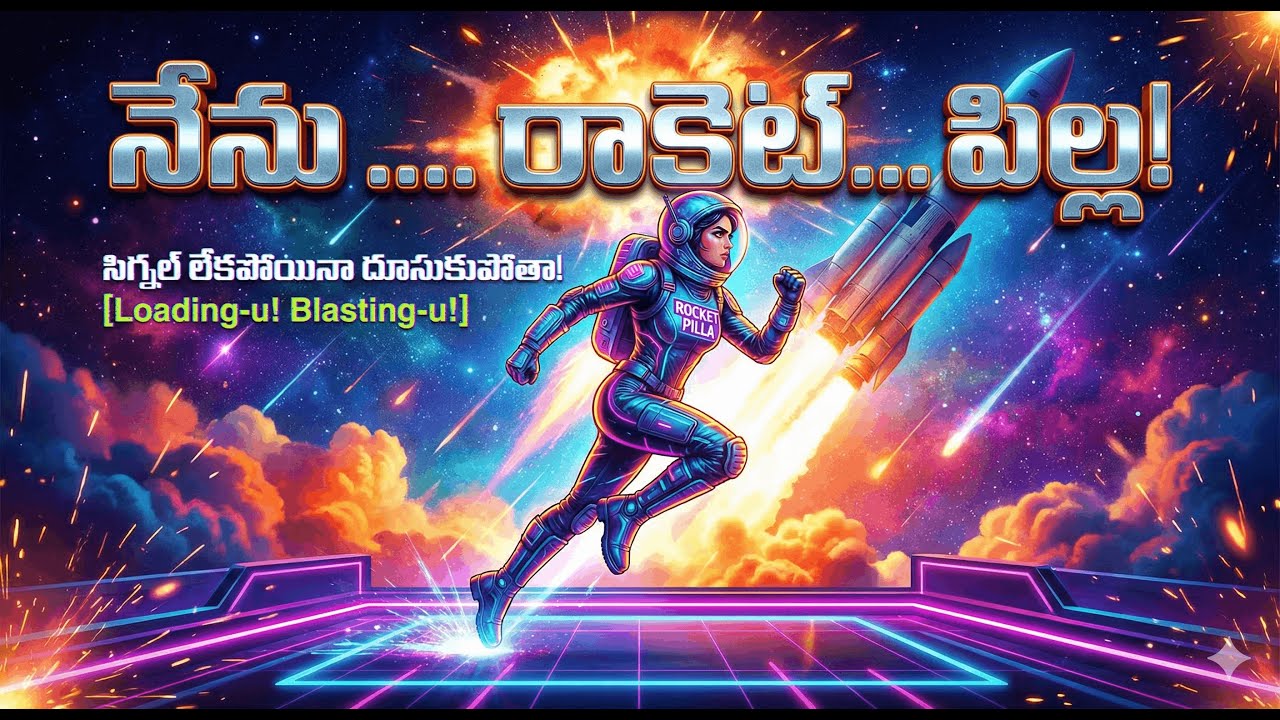 నేను .... రాకెట్... పిల్ల | New Telugu Song 2026 | VIBE: HighEnergy  Dance | Dance video