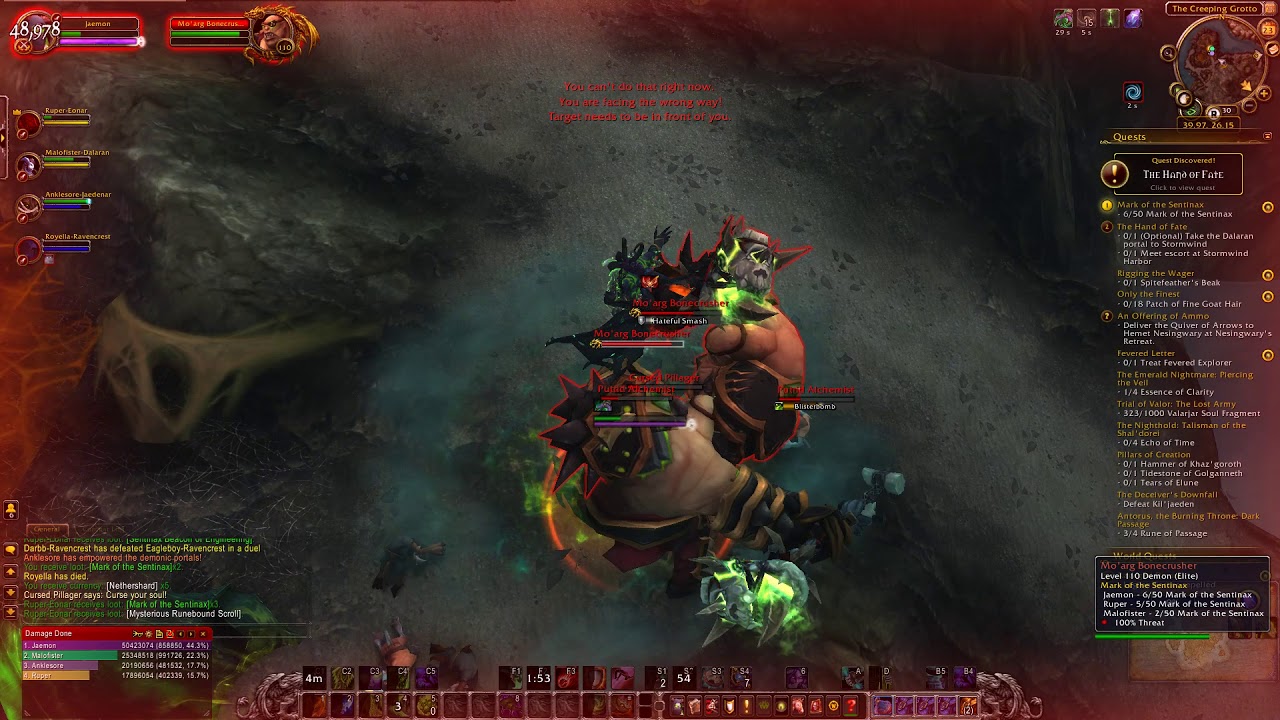 WoW Legion - Mark of the Sentinax