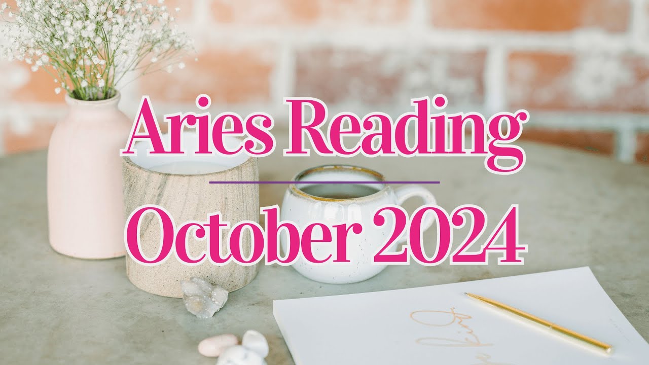 October Aries ♈️ Reading 2024 Intuitive, Psychic Guidance #aries #ariesreading