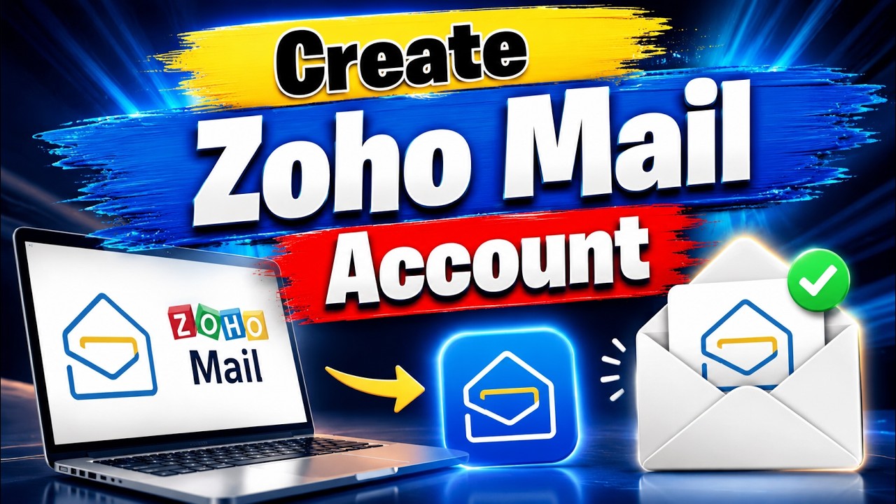 Как создать учётную запись Zoho Mail (пошаговое руководство 2025) | Бесплатное руководство по нас...