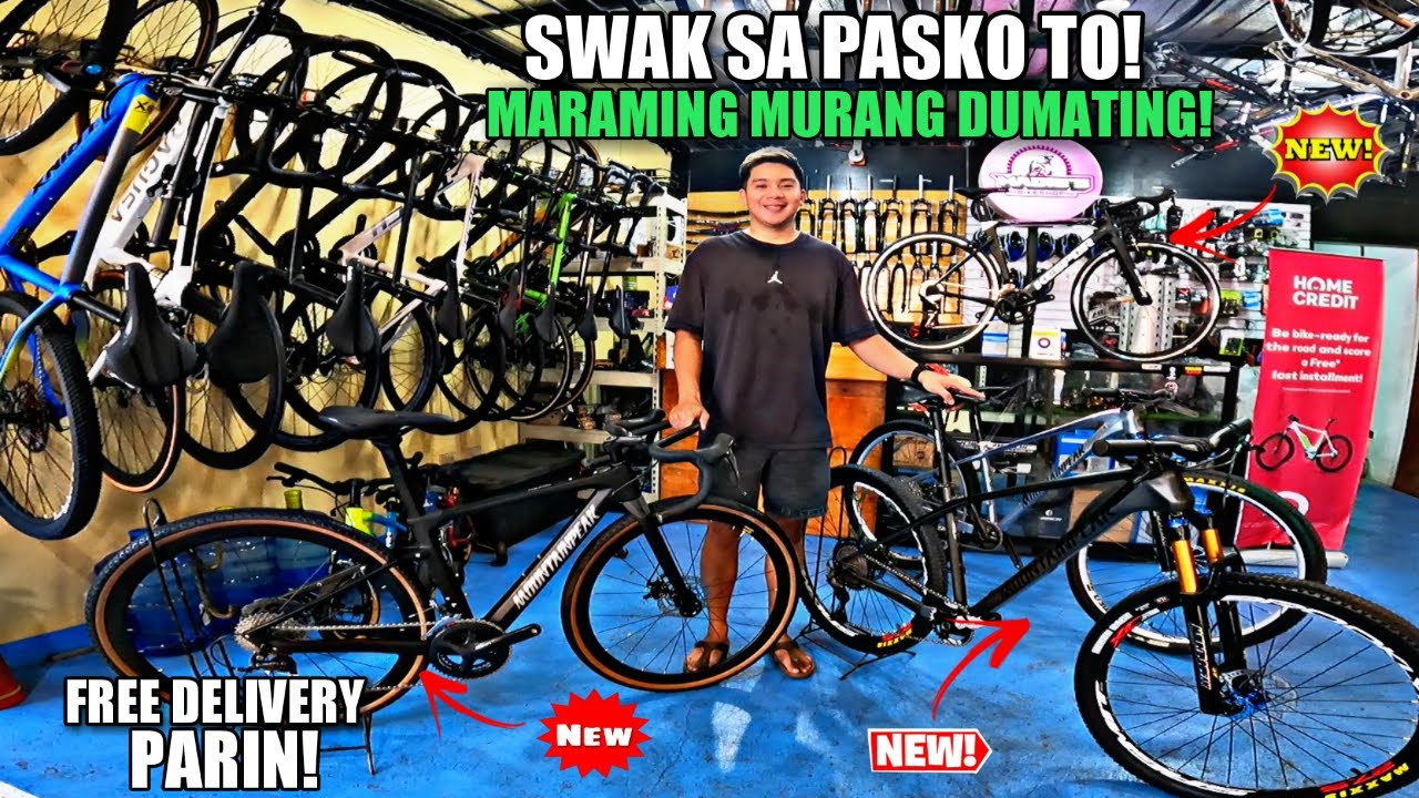 SWAK NA SWAK NA NAMAN TO SAKTO MARAMING MURANG DUMATING! GRAVEL BIKE ROAD BIKE MTB BUDGET AT PROJECT