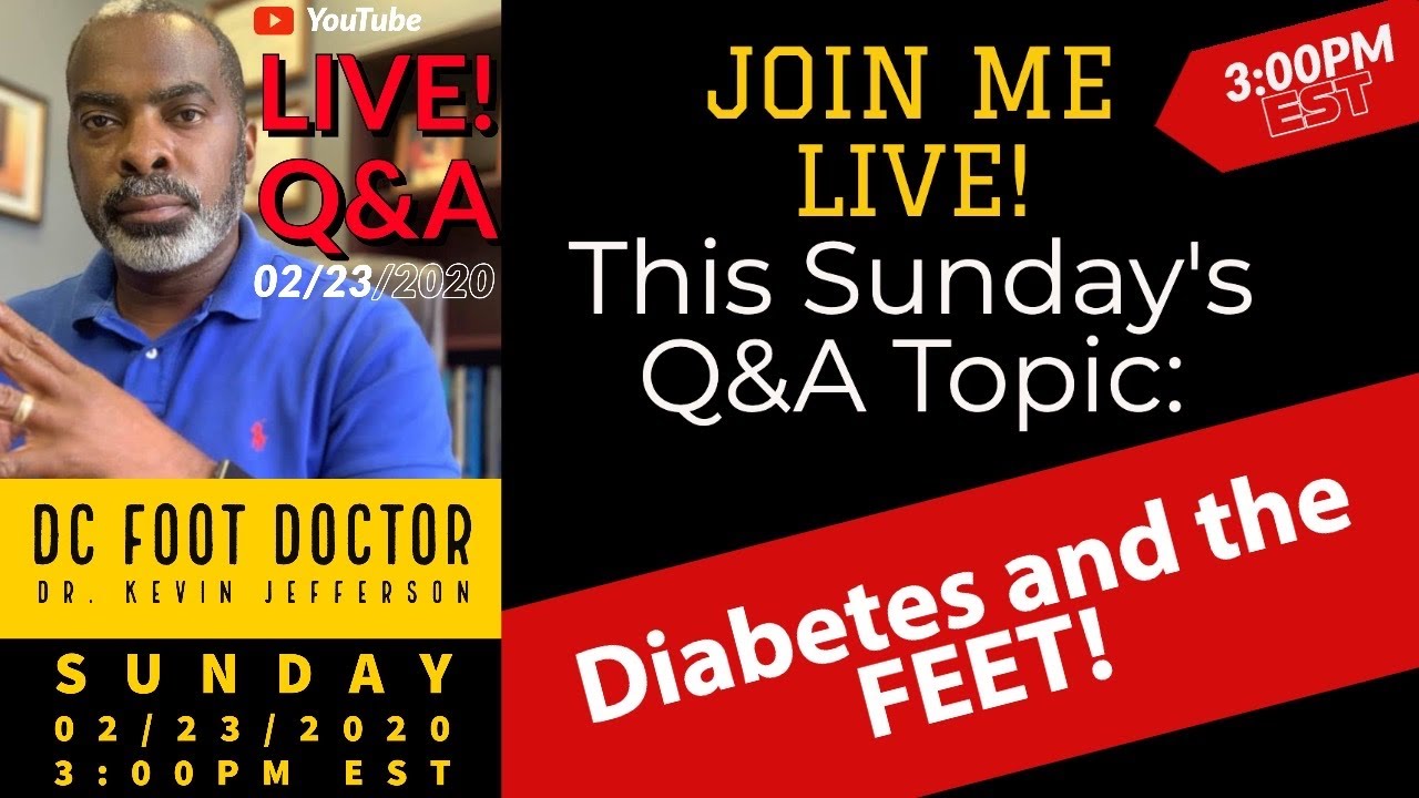 Live Q&A: Diabetes and the Feet
