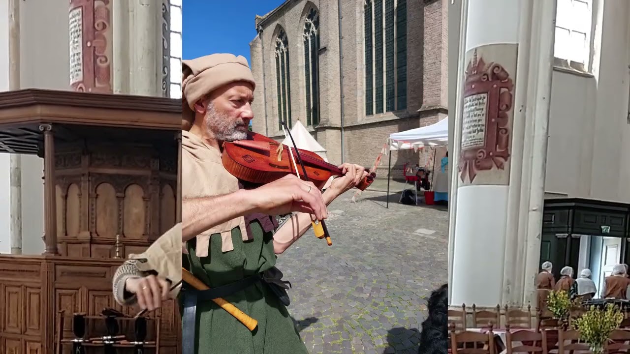 Cantiga 256 - Quen na Virgen groriosa medieval violin