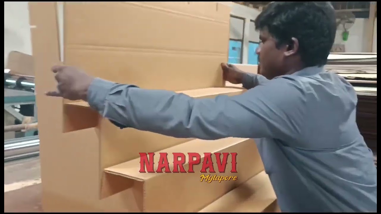 Narpavi Cardboard Golu padi assembly tutorial #narpavimylapore 