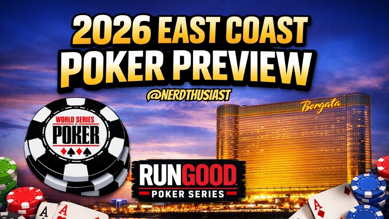 Обзор East Coast Poker 2026 | WSOP Circuit, Borgata Open и другие успешные турниры - Merch & Sopr...