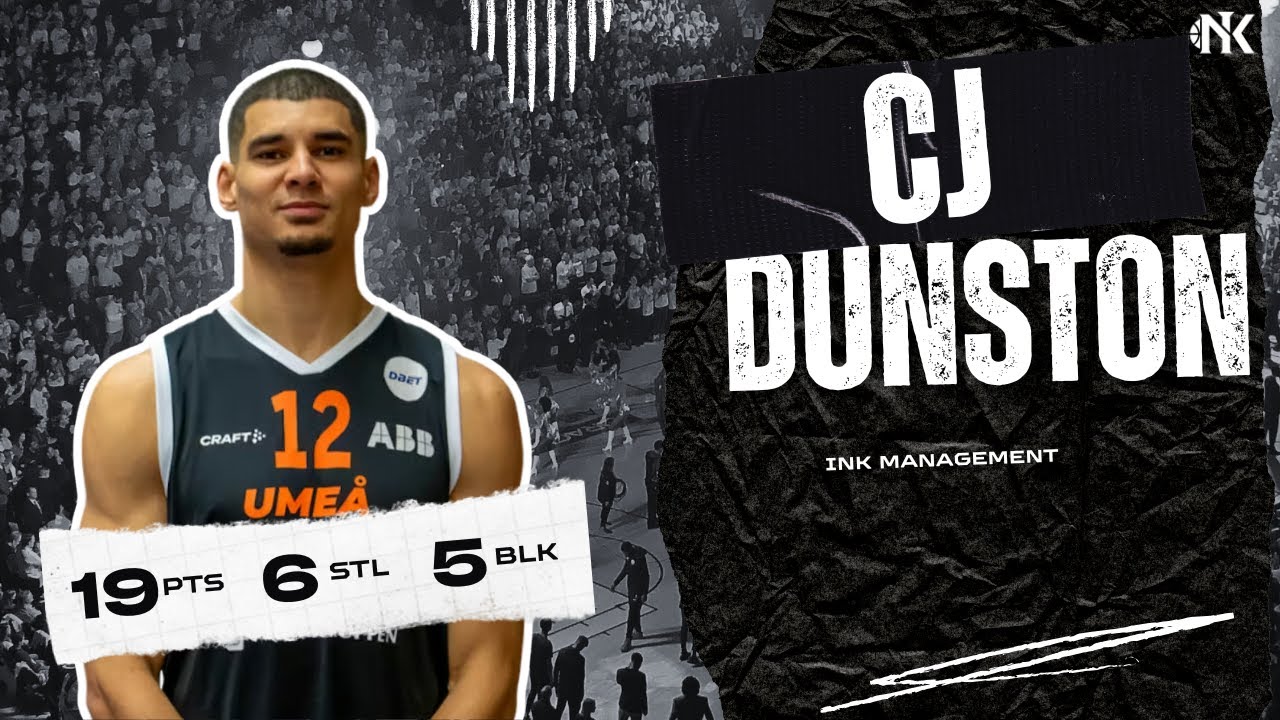 CJ Dunston #12 / Umeå vs. Norrköping