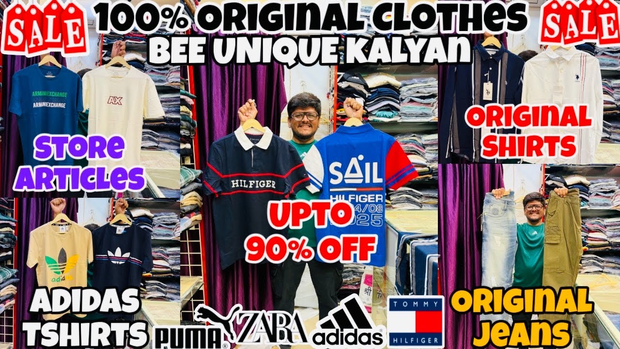 100% Original Clothes 🔥|  Tshirts, Jeans,Cargo,Shirts | Branded Clothes in Mumbai