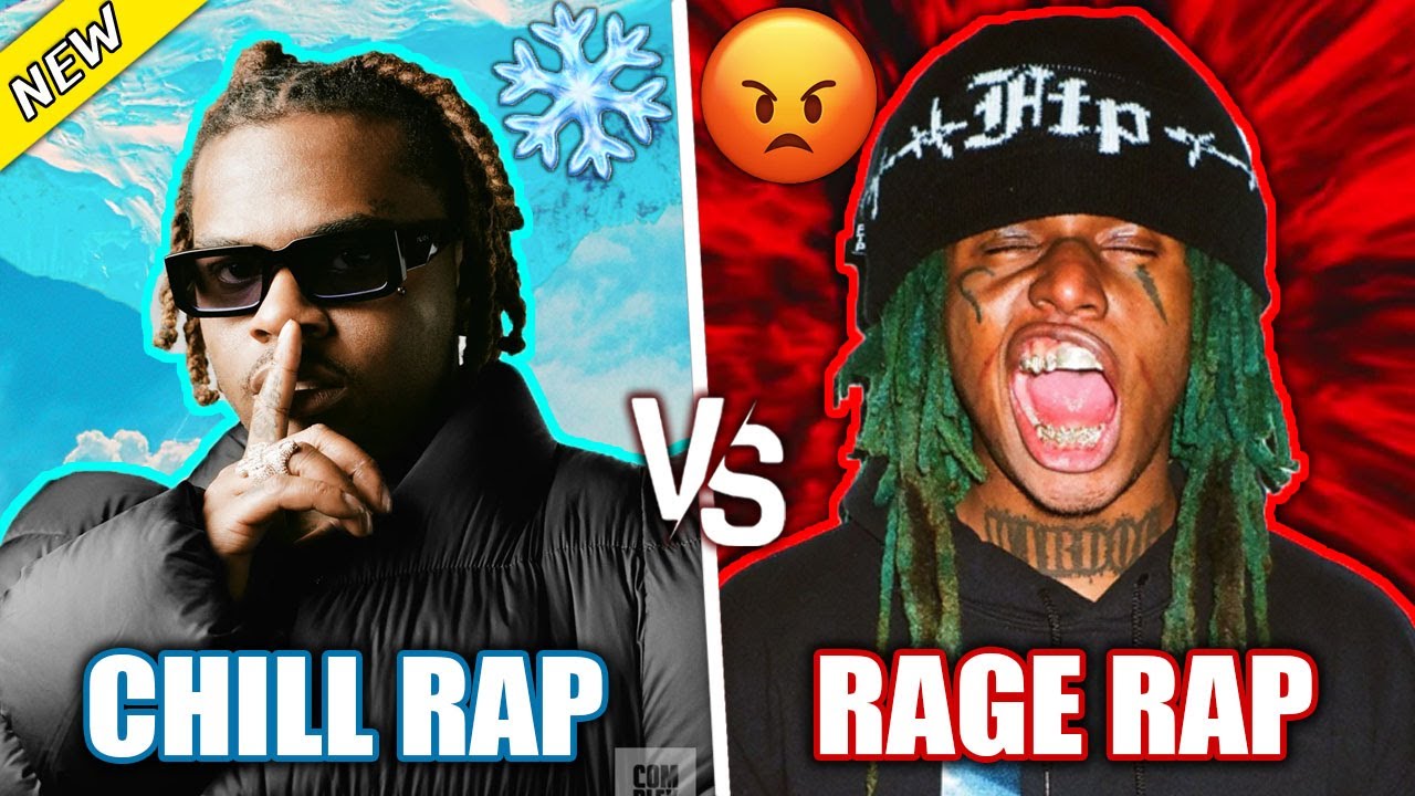 CHILL RAP SONGS VS AGGRESSIVE RAP SONGS