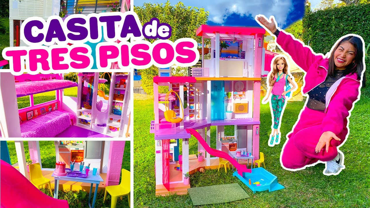 😭ABRIENDO LA CASA DE MUÑECAS DE MI INFANCIA🎀 ¡DE NIÑA LA QUERÍA! | CONNY MERLIN 💕