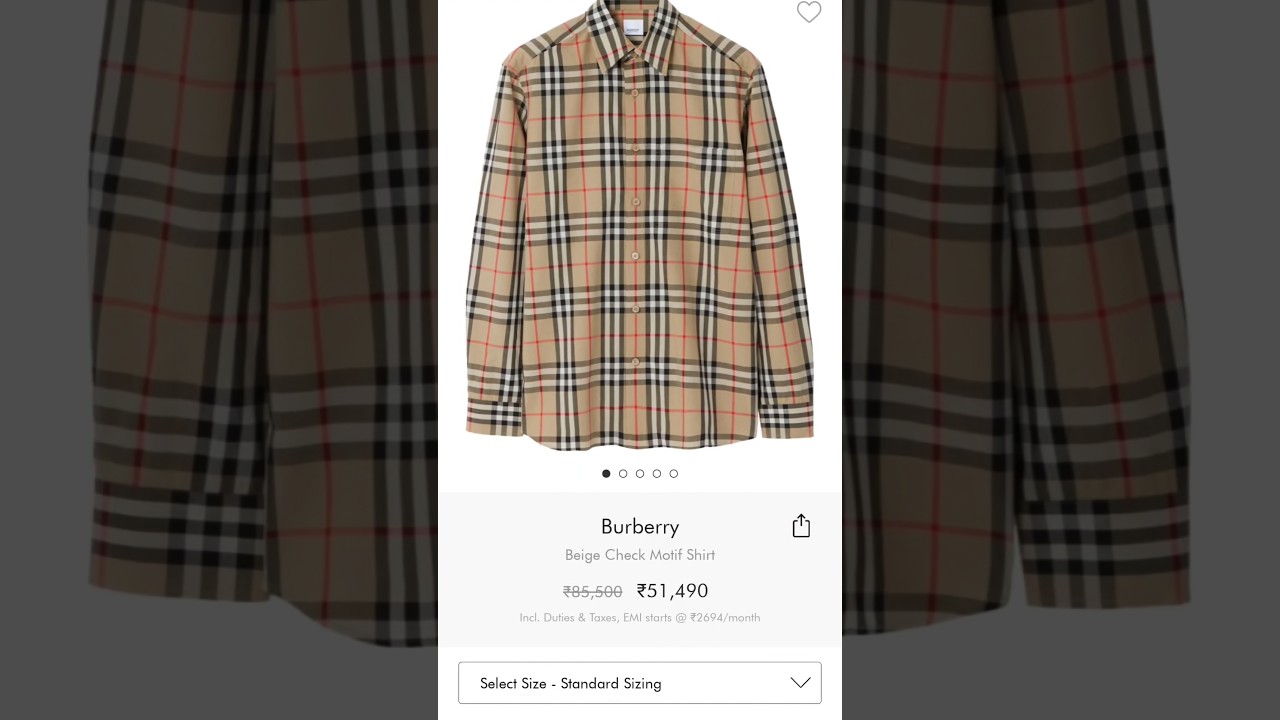 Burberry shirt  check price ✅ || eid ka shopping 🛍️ || #viralvideo #youtubeshorts #burberry
