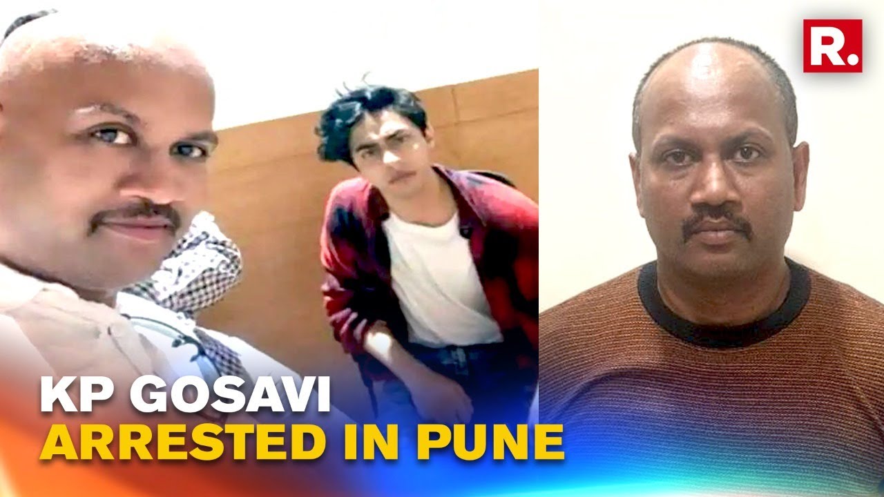 Pune Police Arrests NCB's Witness KP Gosavi, Police Commissioner to Provide Details At 11 AM Today