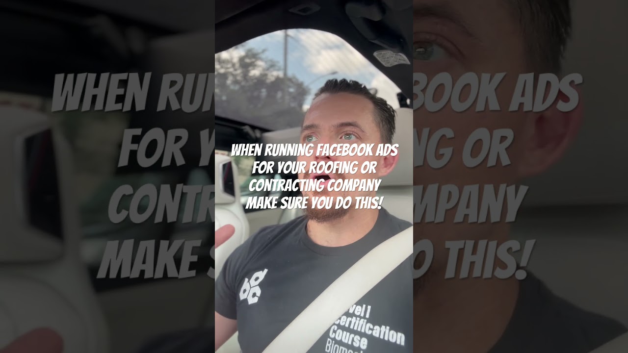 Running Facebook ads for roofers or contractors #roofing #contractor # #leads #leadgeneration
