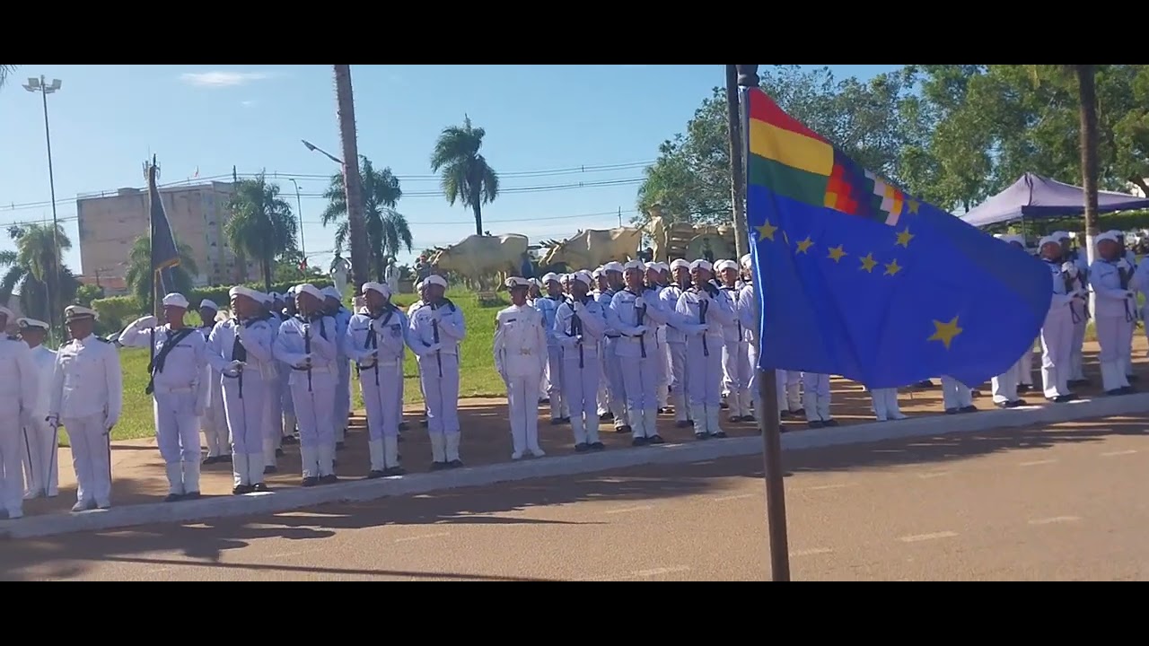 Himno nacional de bolivia de la parada militar