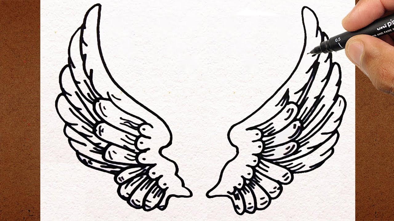 Como Desenhar ✬ ASAS TUMBLR ✬, How to Draw