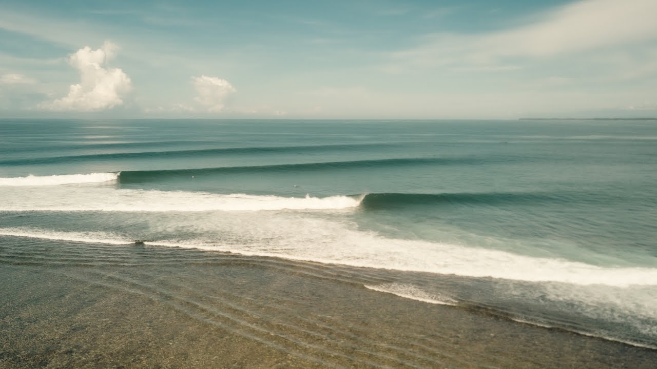 Raw Clips January 9th Ujung Bocur Surfing Drone Footage.