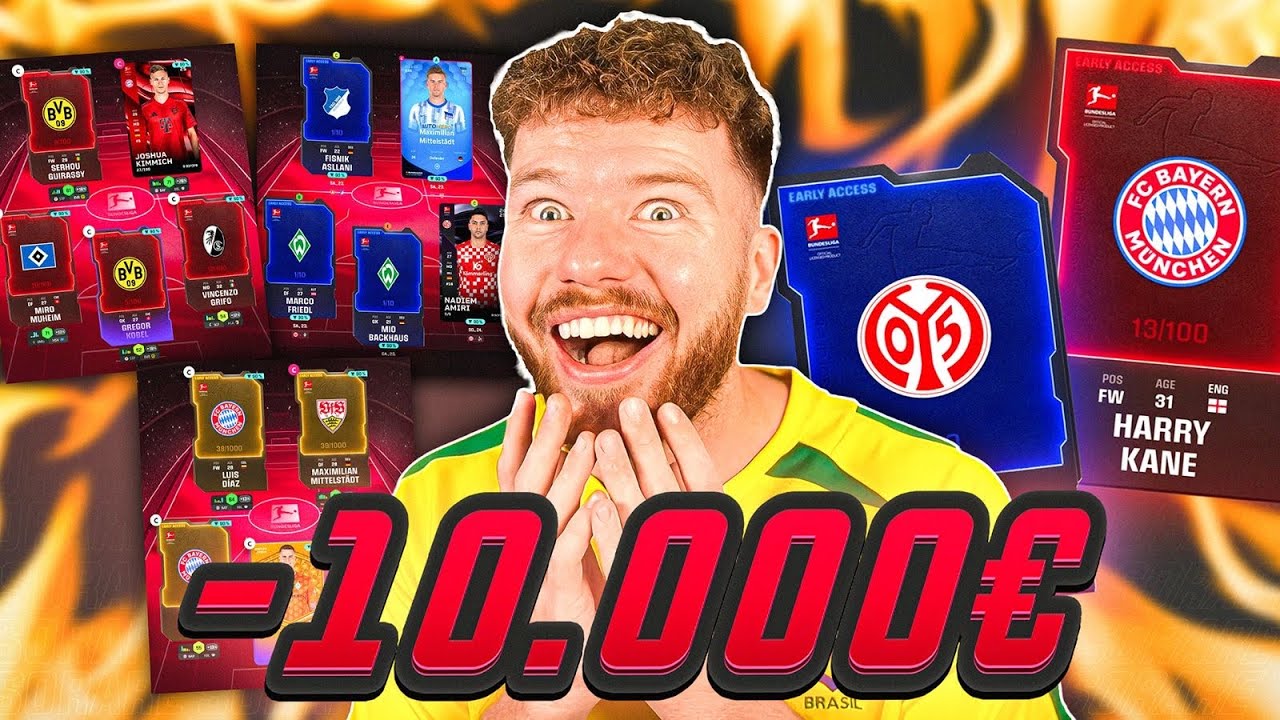 ICH KAUFE FÜR 10,000€ NEUE KARTEN 🔥 Meine Lineups für Sorare 25/26